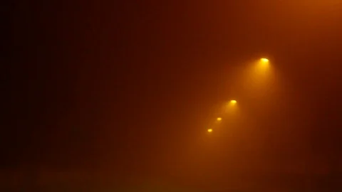 Lamp posts on the street 4 Video stock 102774638