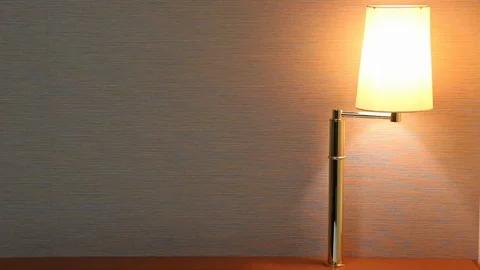 Lamp shining Video stock 111691395