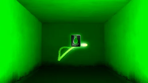 Lamp sign Label 스톡 동영상 1546738