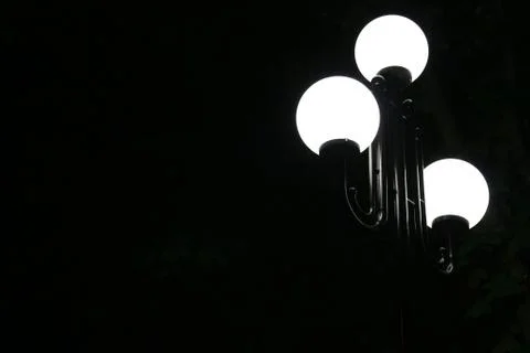 Lamp Of Sity 库存照片