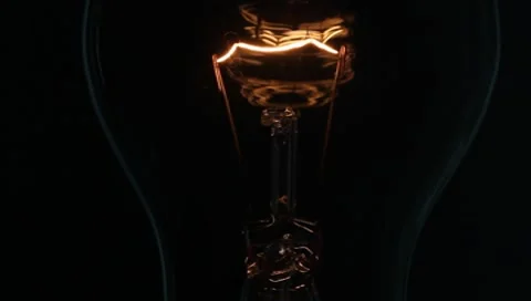 Lamp - slow turning on and off Stock Footage 10577266