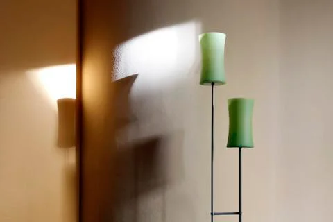 Lamp in sunlight Stock Photos
