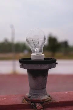 Lamp in Thai temple Stock Photos