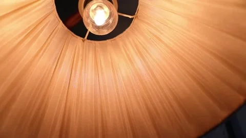 Lamp turning on and off Stock Footage 140038073