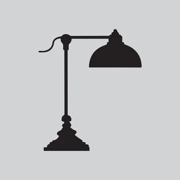 Lamp vector art style design Stock Illustration