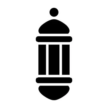 Lamp Vector Icon Design Illustration Stock Illustration