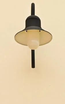 Lamp on the wall Stock Photos