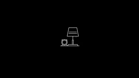 Lamp &amp; Watch Stock Footage 299796248