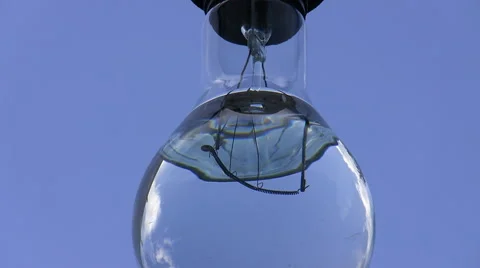 Lamp, water shivering Vídeos de archivo 40762109