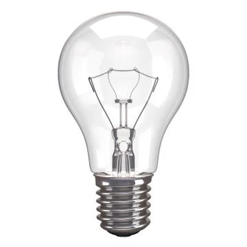 Lamp White Background Stock Photos