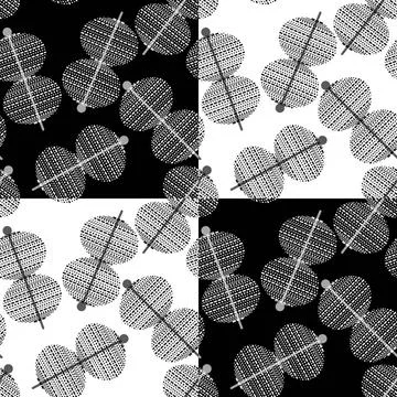 Lampignons im karee seamless pattern Copyright: xZoonar.com/angetax 758492... 스톡 사진