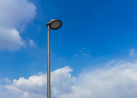 Lamppost against the sky Stock Photos