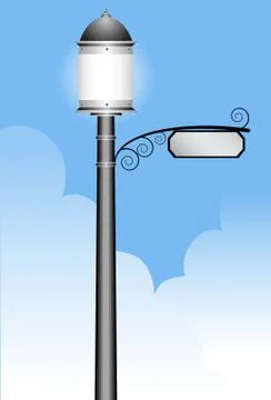 Lamppost Stock Illustration