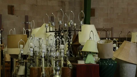 Lamps and Lights Stock Footage 104779922