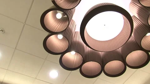 Lamps on ceiling.m2ts 库存影片 41780935
