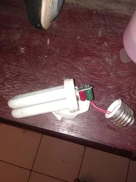 Lampu pecah Stock Photos