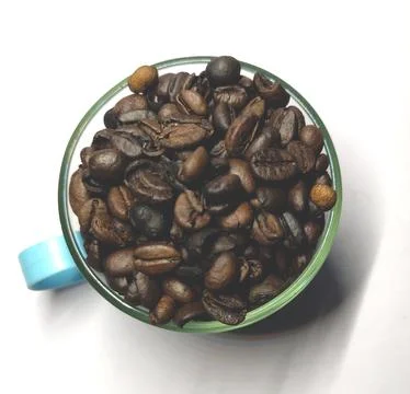 Lampung coffee beans Stock Photos