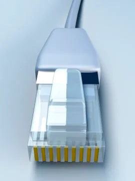 Lan cable Stockillustratie