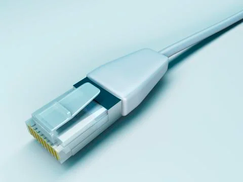 Lan cable. Stock Illustration
