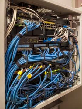 The LAN cable Stock Photos