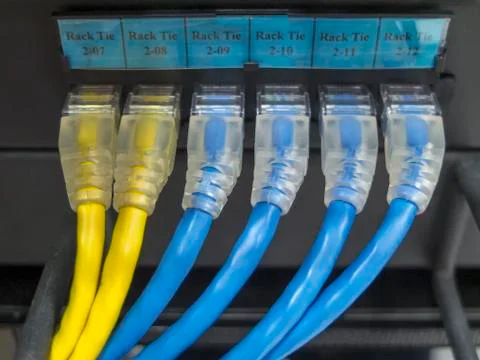 The LAN cable Stock Photos