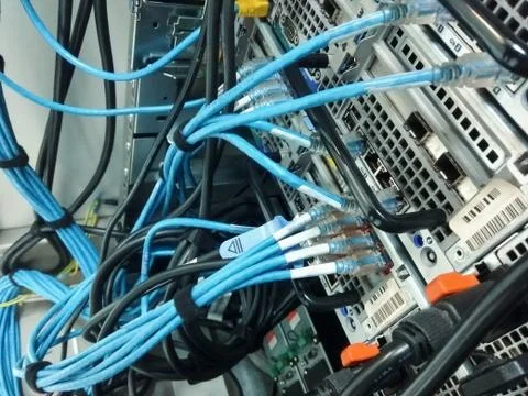 The LAN cable Stock Photos