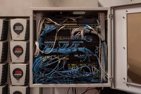 The LAN cable Stock Photos