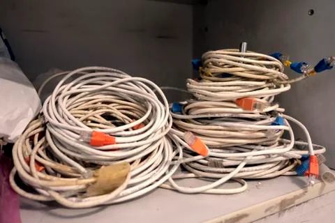 The Lan cable Stock Photos