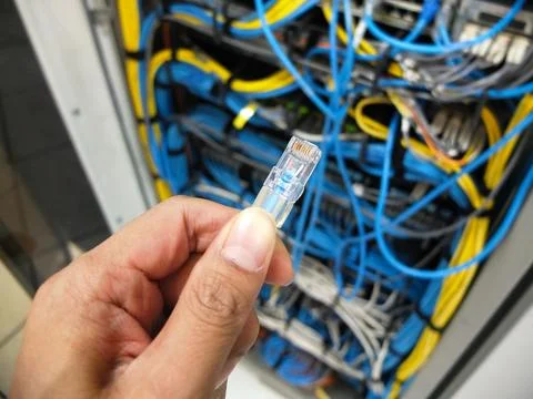 LAN Networking Stock Photos