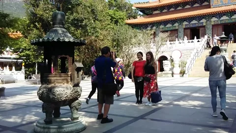 Lan Tao Island Visit Stock Footage 169818962