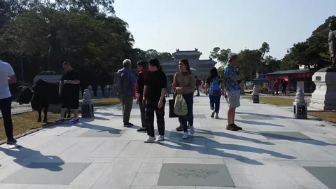 Lan Tao Island Visit Stock Footage 169819036