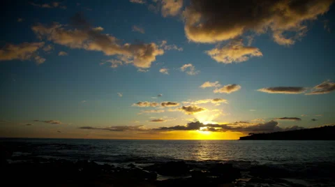 Lanaii Sunset Stock Footage 42745578