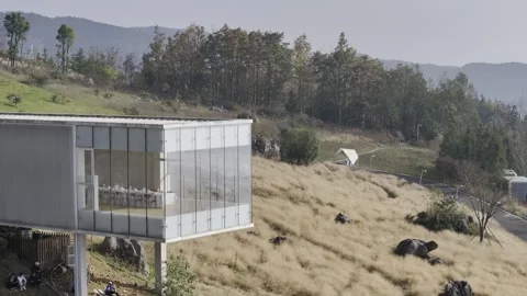 Lanba floating island Stock Footage 257050839