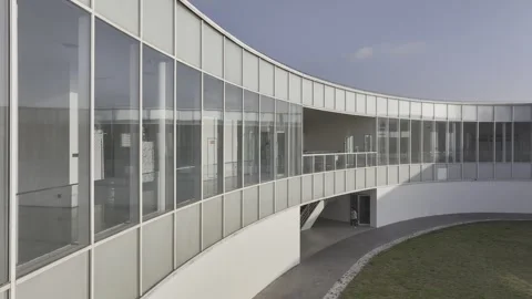 Lanba Lonely Art Museum Stock Footage 257051177