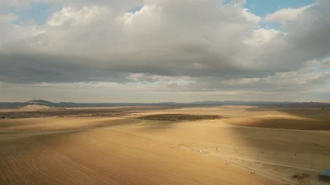 Lancaster drone shot 4K Stock Footage 123685057