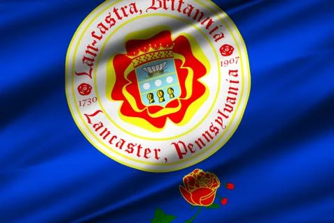 Lancaster Pennsylvania Stock Illustration