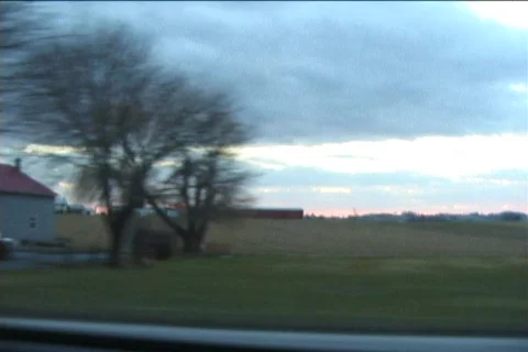 LancasterDriving02-DV NTSC Stock Footage 488547