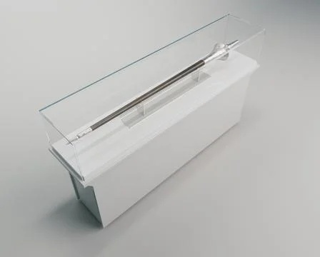 Lance In Display Cabinet Stock Illustration