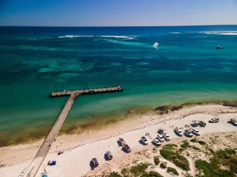 Lancelin Pier Stock Photos