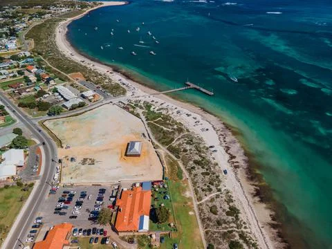 Lancelin Pier Stock Photos