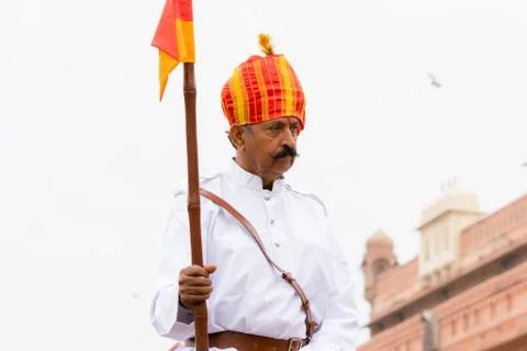 Lancer on a Camel Stock Photos