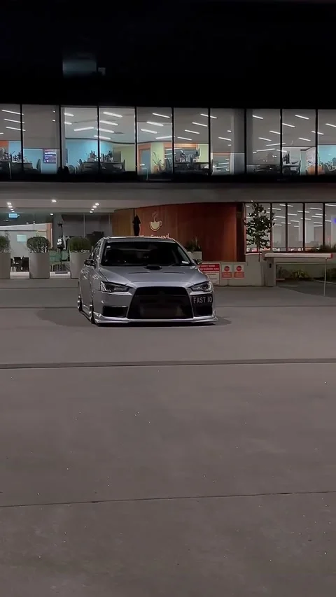 Lancer Evo X Stock Footage 234575896