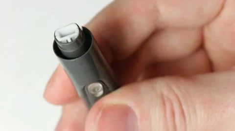 Lancet hole Video stock 12744028