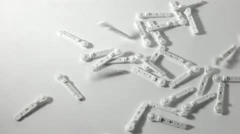 Lancets are falling Stock Footage 12357101