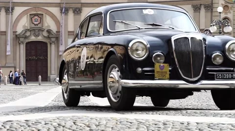Lancia Aurelia Stock Footage 68350219