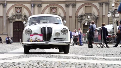 Lancia Aurelia Stock Footage 68350231