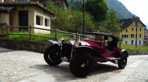 Lancia Lambda model Stock Footage 67455833