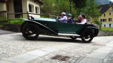 Lancia Lambda model Stock Footage 67455952