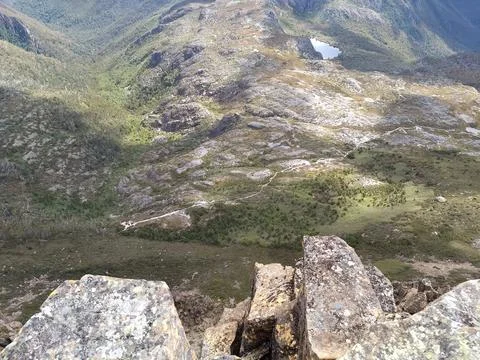The land below Stock Photos