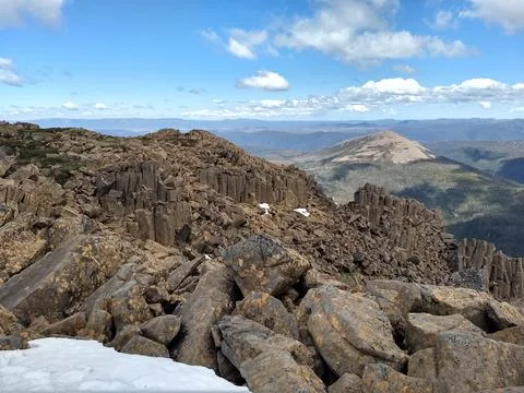 The land beyond Stock Photos